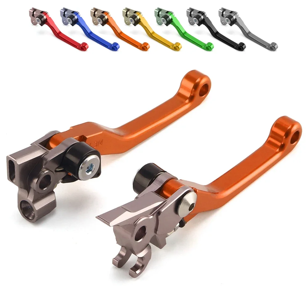 CNC Pivot Foldable Brake Clutch Lever For SX XC SXF SX-F XCF XC-F XCW EXC EXCF EXC-F 250 300 400 450 500 530 Dirt Bike