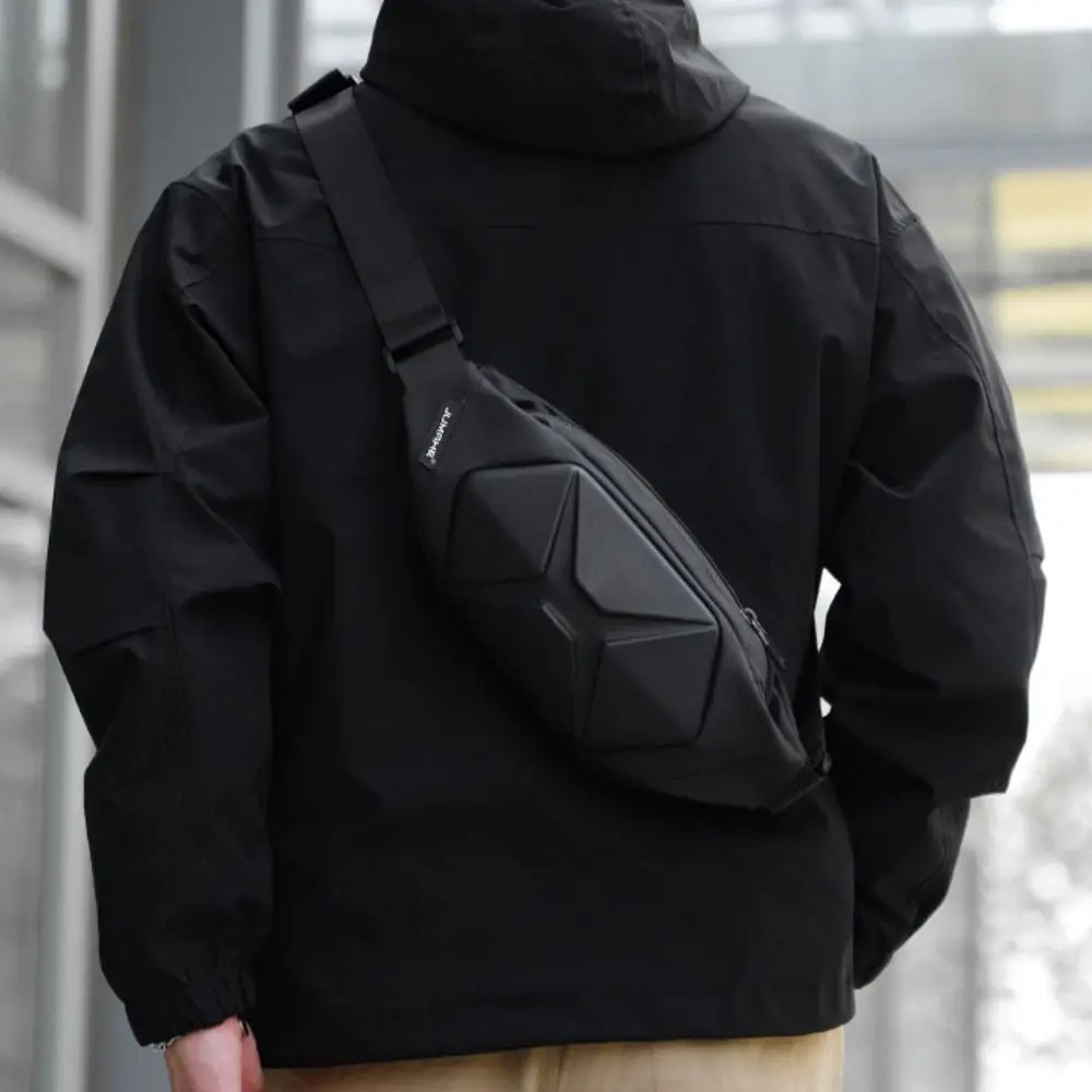 

Practical Waterproof Men's Chest Bag Large Capacity Casual Crossbody Bag Handbag Durable Waist Bag Men Male