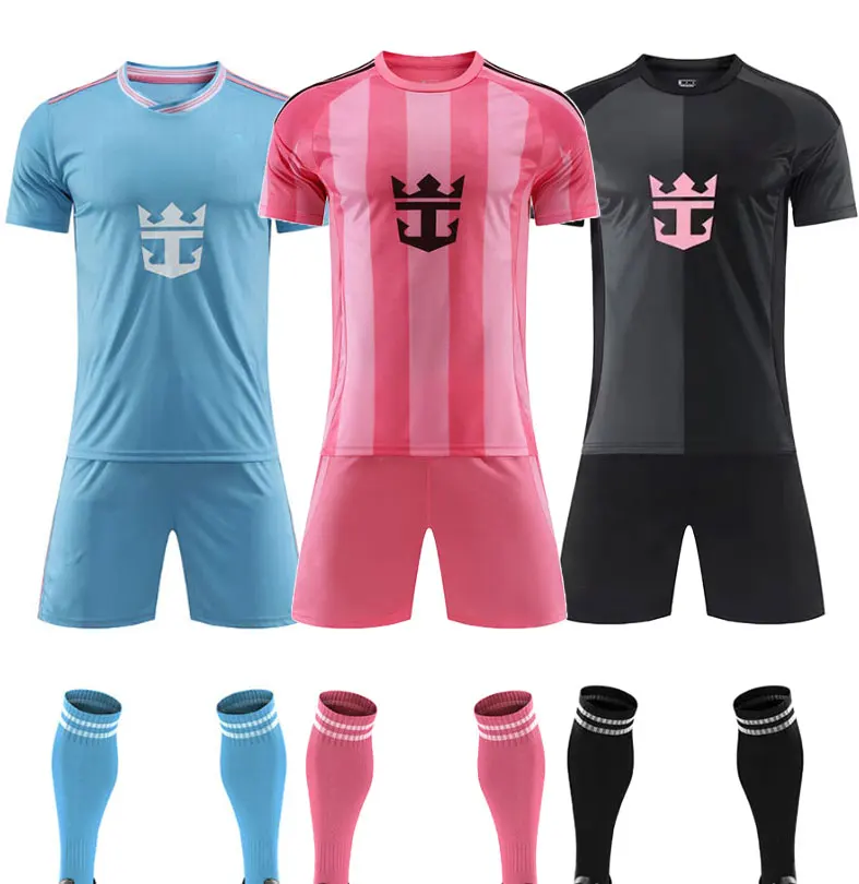 Camisetas internacionales de local y visitante de Miami 2025-2026, camiseta de fútbol de Messi, camisetas de visitante, trajes para adultos y niños