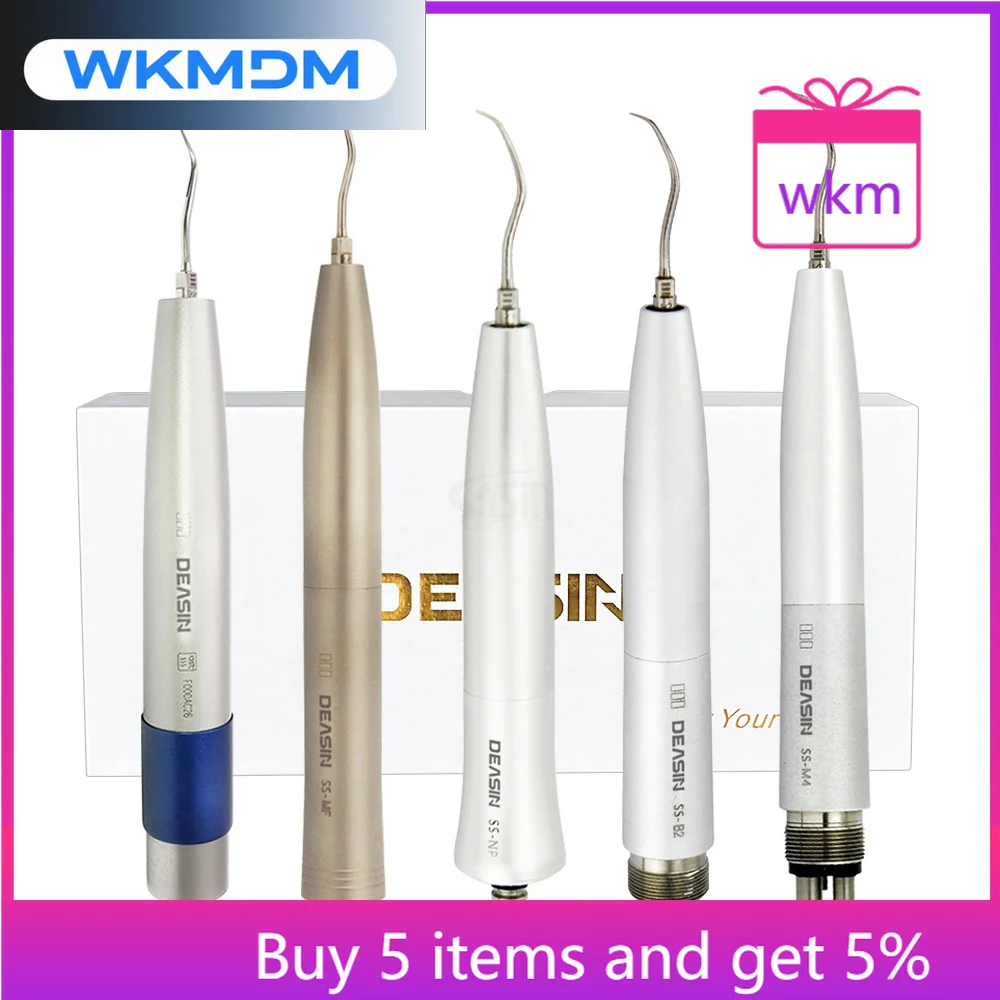 Good Quality Autoclave Oral Tool Whitening Air Scaler Handpiece With 3 Scaling Tips for KAVO/NSK Coupler den tal Scaler Handpiec