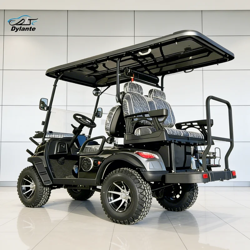 

Best Price 4-Seat Electric Golf Cart New Condition Beach Buggy with 72V Battery EEC/DOT Compatible With Club Car