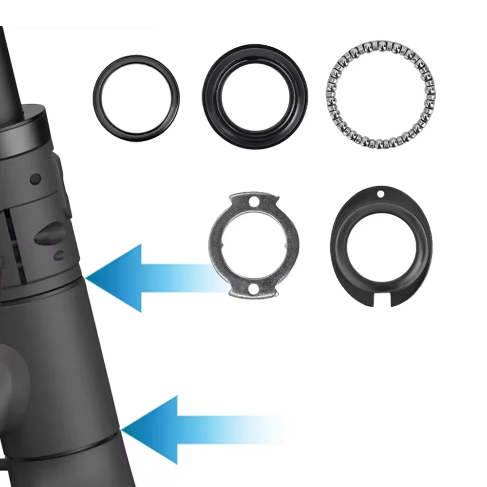 Image of Vorderradgabel Rohr Lager Schüssel Rotierende Lenkung Für Ninebot F20 F30 F40 Elektrische Roller Mangan Spacer Reparatur Teile