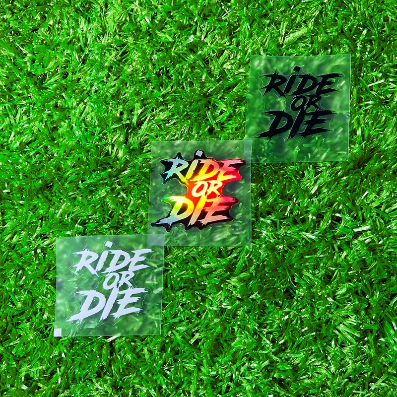 

1 шт. RIDE OR DIE наклейки на раму дорожного велосипеда DIY MTB велосипедная верхняя трубка водостойкий DIY обтекатель мотоцикла шлем Декор виниловые наклейки