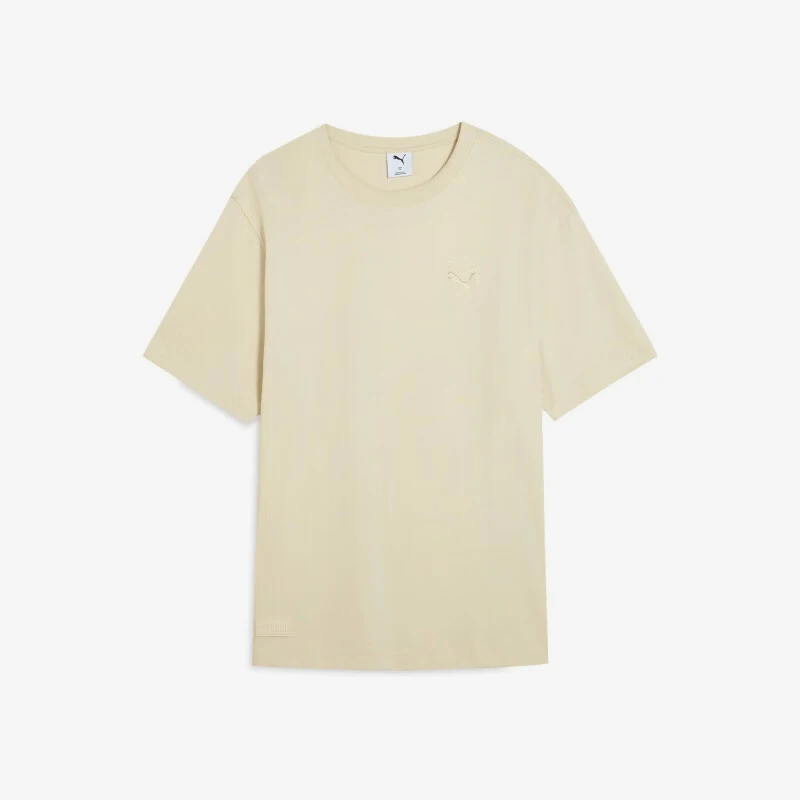 

Puma Genuine 2025 Summer Unisex Minimalist Knit Daily Casual Short Sleeve 632978-87
