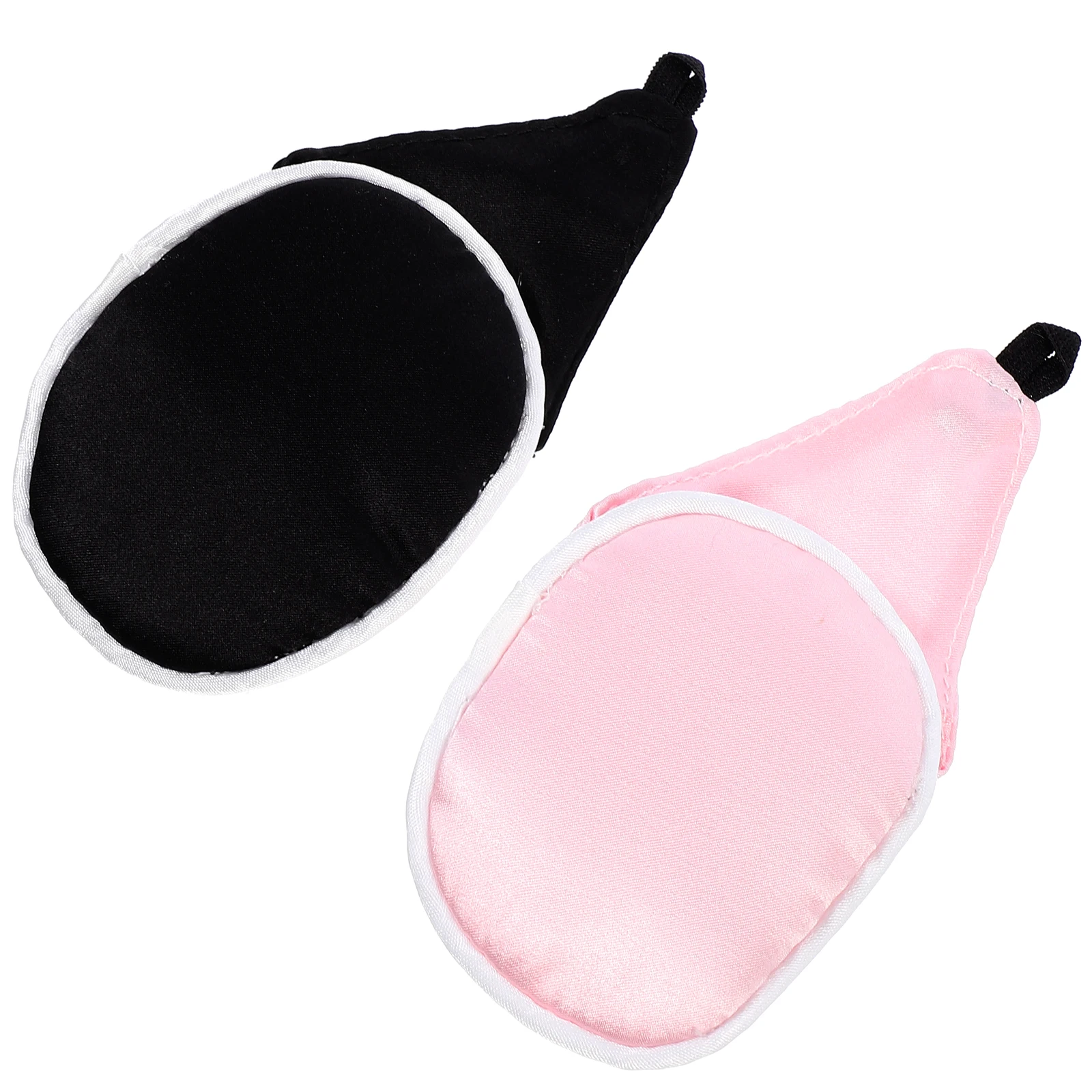 

2 Pcs Silk Eye Patches for Single Eye Protection Correcting Masks Strabismus Daily Use Portable Amblyopia Pediatric Adults Long