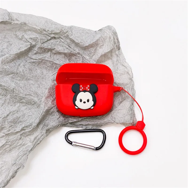 Чехол для наушников с героями мультфильмов Marvel для FIIL CC PRO, силиконовые беспроводные наушники-вкладыши Bluetooth, защитный чехол с зарядным устройством и ремешком