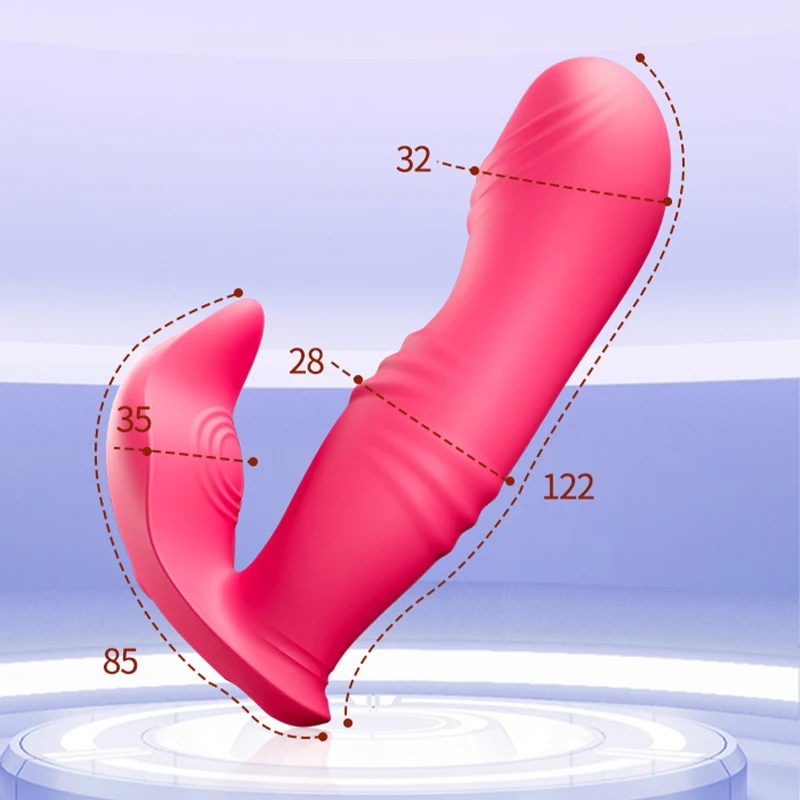 Inflatable Wear Vibrator Wireless Remote Control Anal Plug Dilator Liquid Silicone Adjust Adult Sex Toys for Men Male Dildo Butt