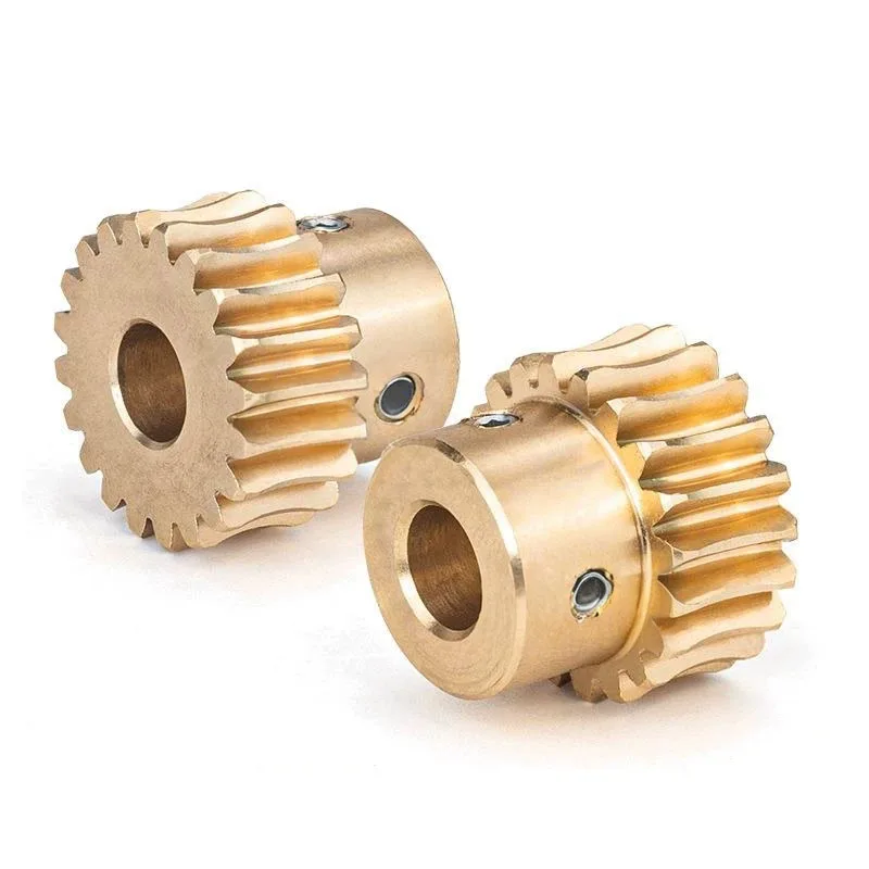 1pc 1M Turbine Worm Gear Or Worm Rod 1 Module 15-60 Teeth Brass Gear 45# Steel Worm Rod Drive Ratio 1:15/20/22/24/25/28/30/60