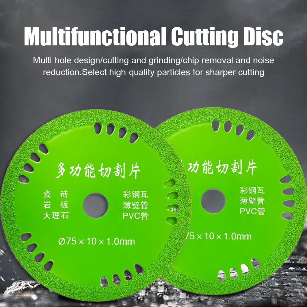 Get Smooth and Precise Cuts with 3 Inch Cutting Disc Saw Blade Perfect for Glass Ceramic Wine Bottles and Metal Saw Blades view 5