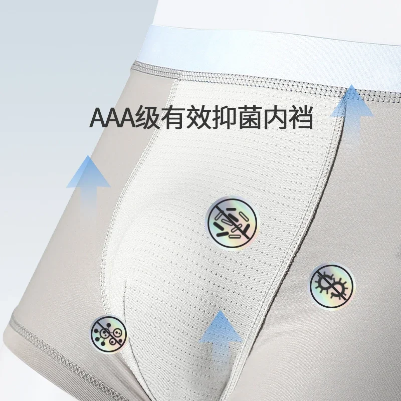 ملابس داخلية للرجال، شخصية عصرية مريحة من القطن، بوكسر صيفي رقيق للأولاد، ملاكمين رياضيين