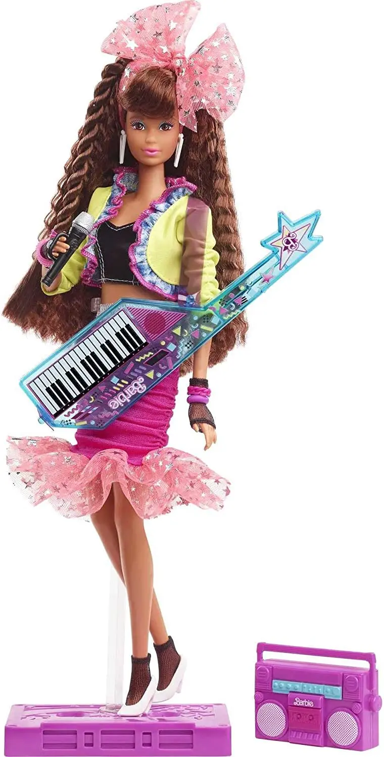 

New Original Barbie Rewind 80s Edition Night Out Collective Dolls for Girls Toys for Children Christmas Birthday Gifts