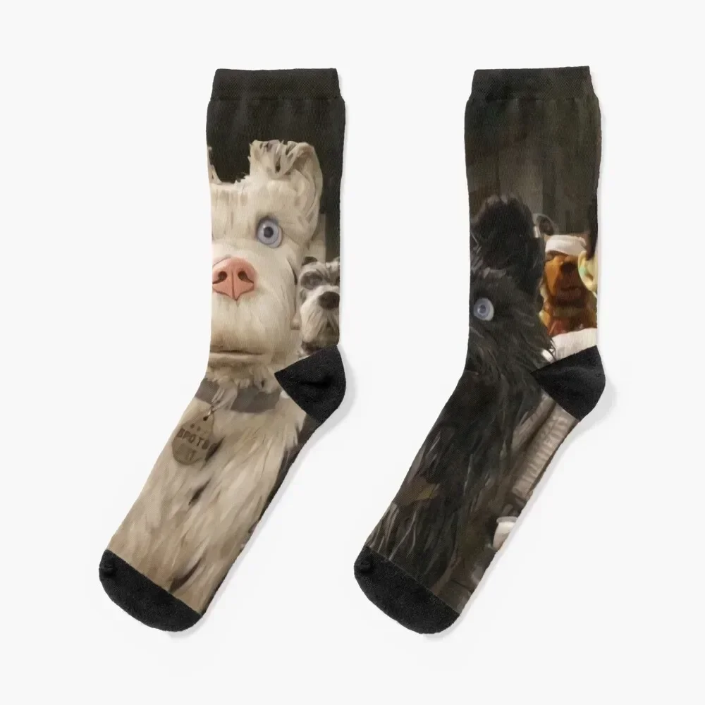 Shocked Expression Socks Stockings man valentine gift ideas retro football Ladies Socks Men's