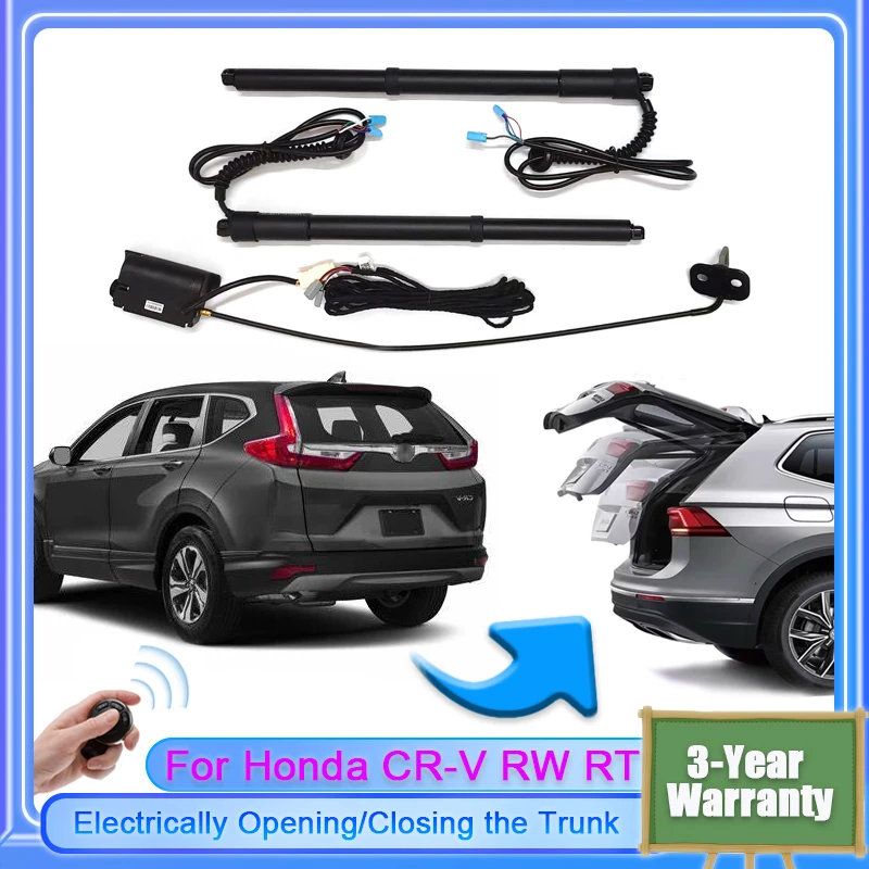 

For Honda CR-V CRV RW RT 2017~2024 Vehicle Electric Tailgate Lift for Trunk Intelligent Opening of Tail gate Soft Close Car Door