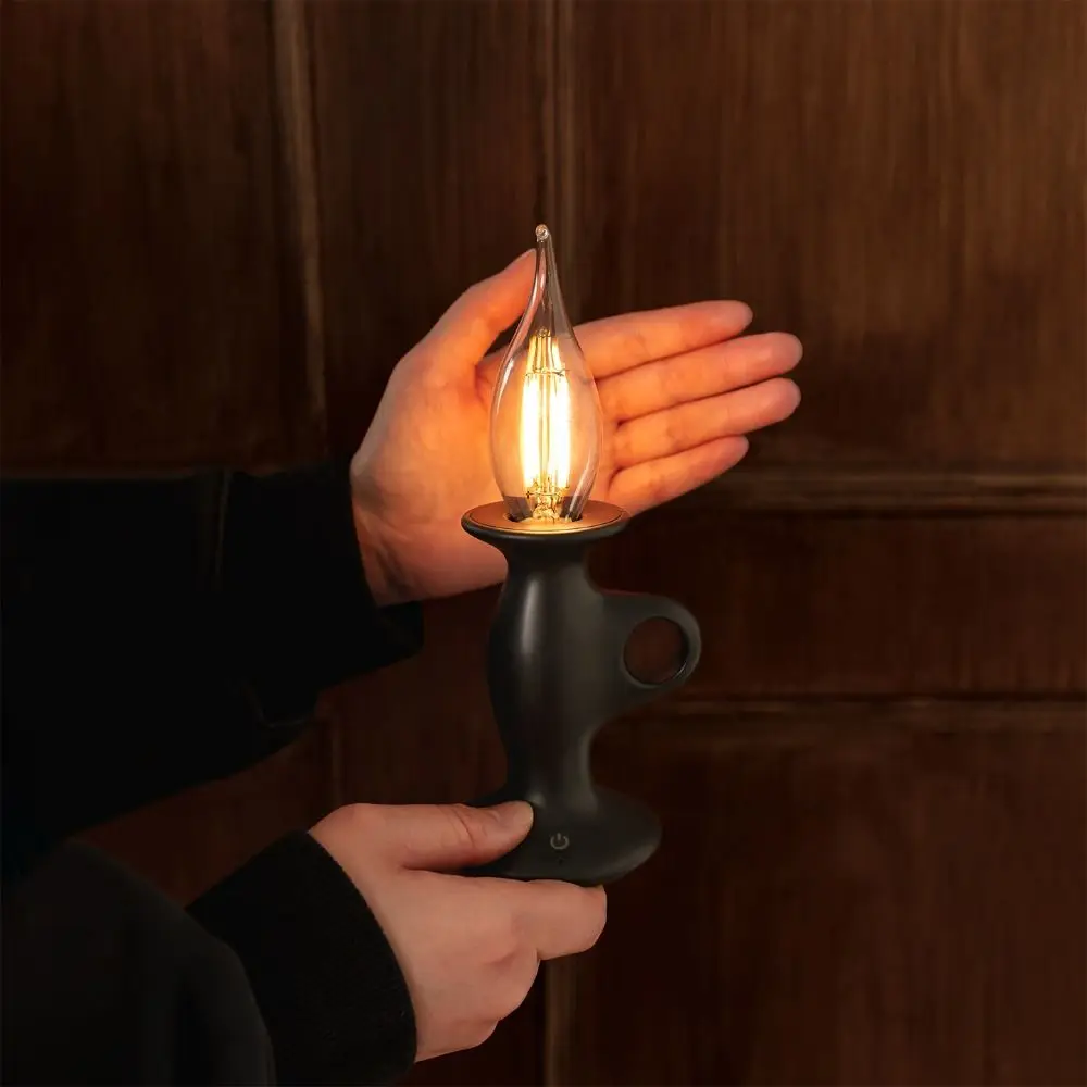 

Minimalist Dimmable Candle Shape Light Romantic Soft Light LED Atmosphere Lamp Creative Touch Control Bedside Lamp Restaurant