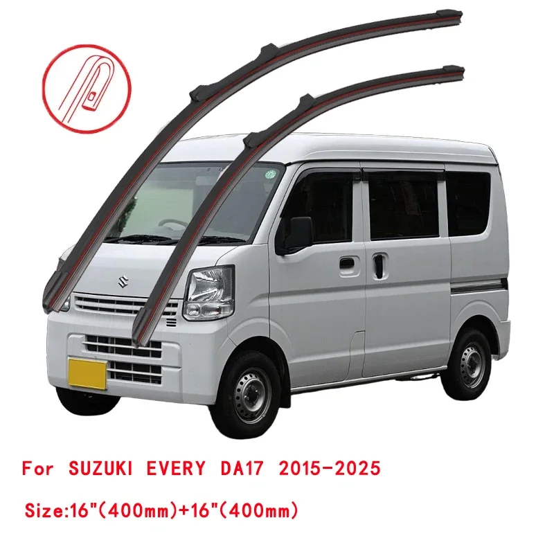 

For SUZUKI EVERY DA64 2004-2024 Car Windshield Wiper Blade Front Windscreen Windshield Brushes Accessories Window Cleaning Parts