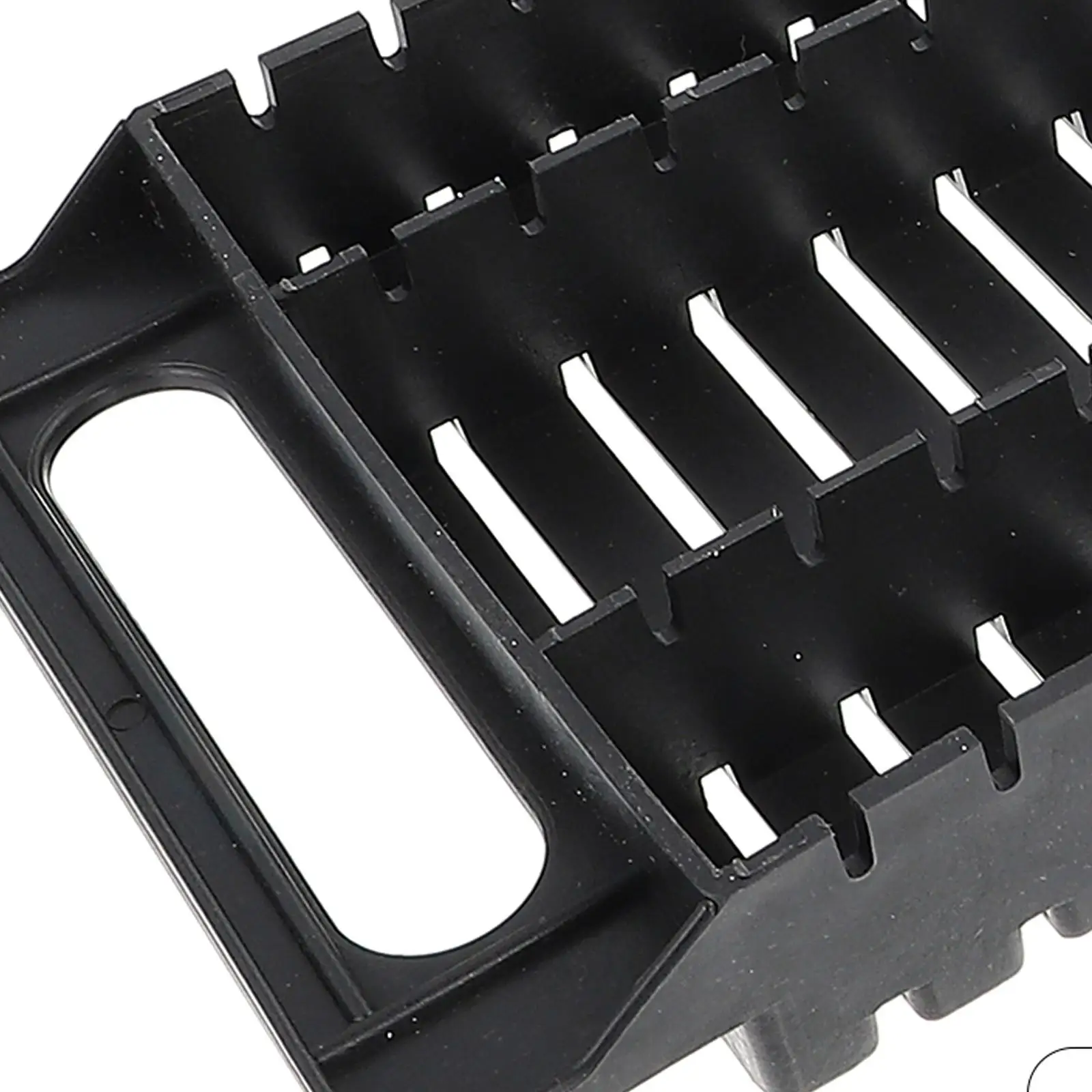 2Pcs Dual-ear Anti-static Bar Rack 25-slot Circuit Board PCB Rack Anti-static Bar Frame Black