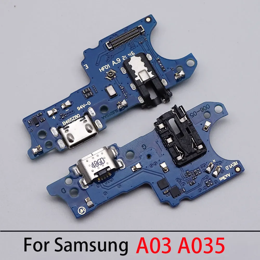 Top Quality For Samsung Galaxy A03 A035 A035F A035M A035G USB Charge Port Dock Connector Fast Charging Jack Board Plate Flex Cab