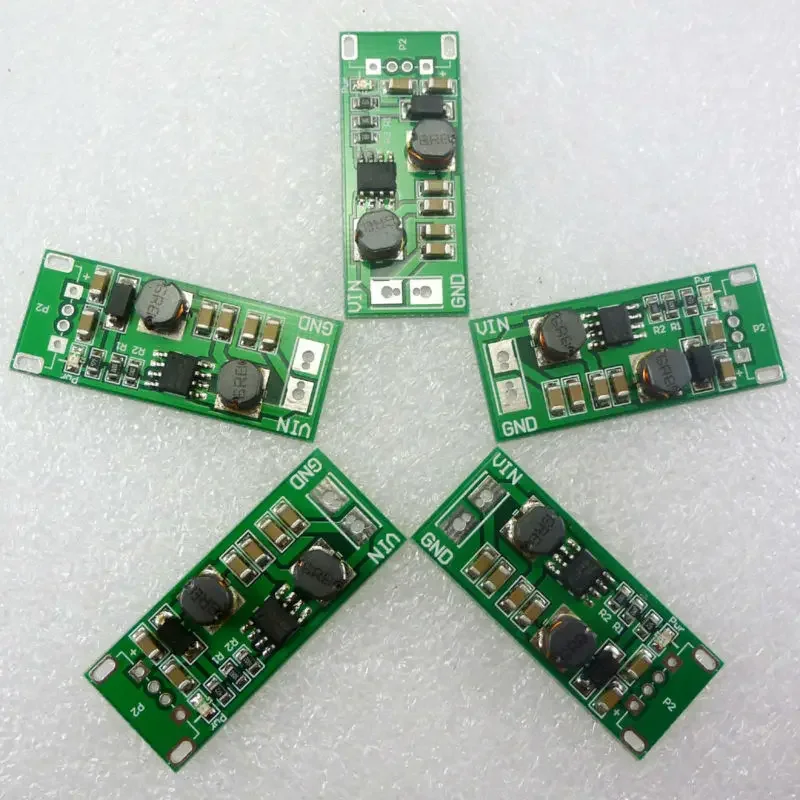 5 Pcs 5W 3V 3.3V 3.7V 4.2V 5.5V to 5V buck-boost step up down DC DC converter Power supply module