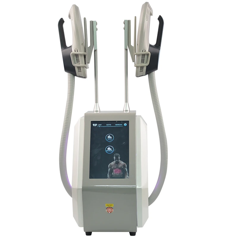 

Portable Muscle Building Machine 2 handles HIEMT Fat Body Shaping Muscle For Beauty Equipment Fat Cell Remove Muscle Increase