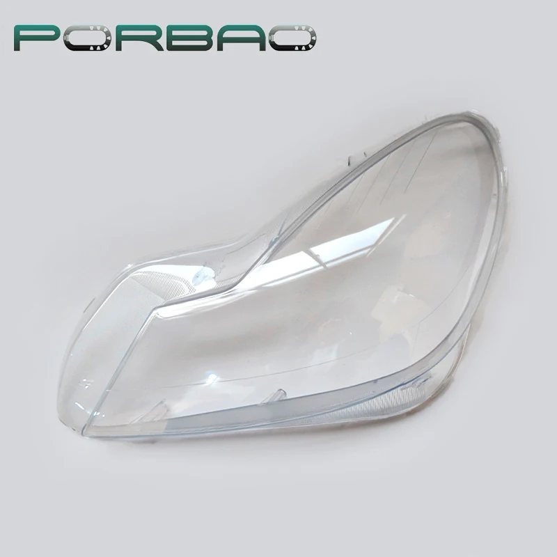 Transparent Headlight Lampshade Glass Lens Cover For Benz SL230/SL55 2008 2009 2010 2011 2012 Auto Lamp Housing Car Accessories