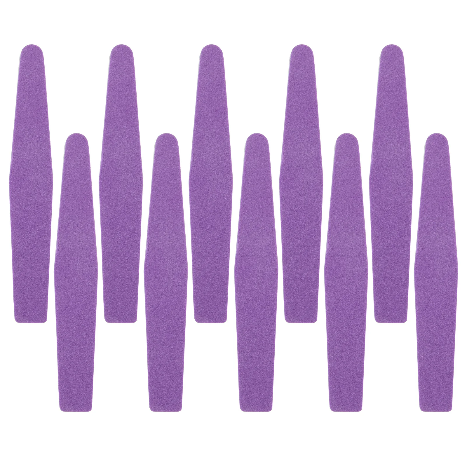 

10Pcs Sponge Nail Files Double Sided Smooth Round Edge Colorful Nail Art File for Salon Personal Use Manicuring