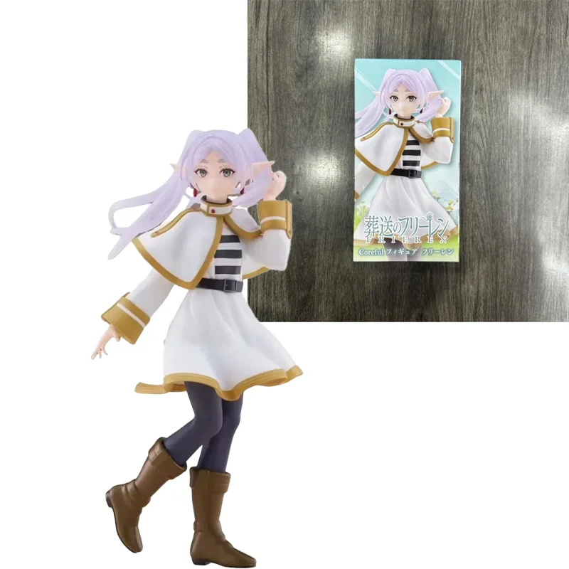 

In Stock Taito Original Genuine Anime Frieren:Beyond Journey's End Coreful Figure Frieren 18cm Collections Model Toys Xmas Gift