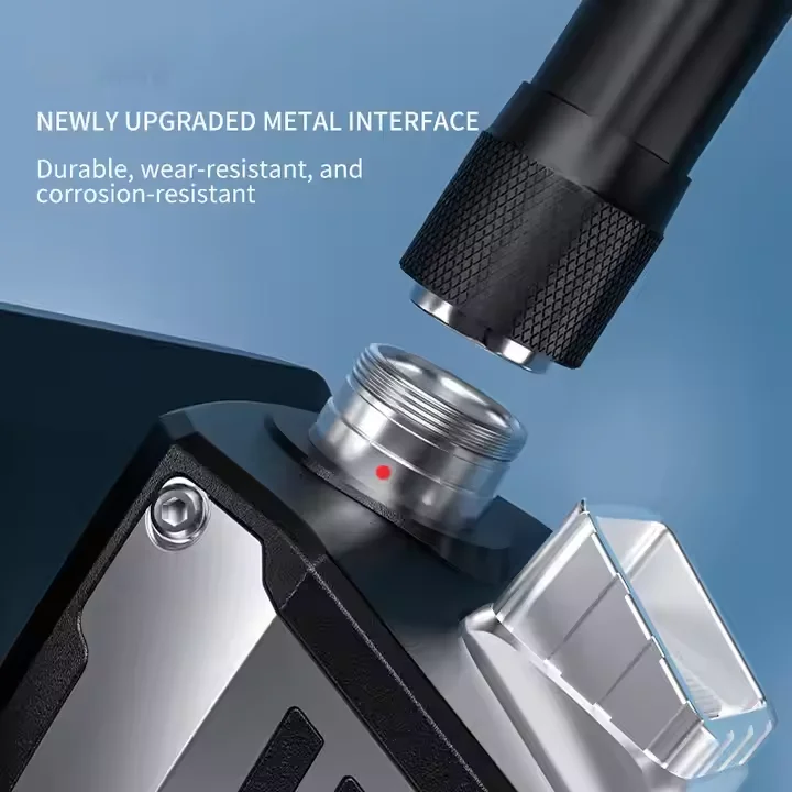 BRK-M4T28 منظار صناعي عالي الوضوح نظام ثلاثي الكاميرات شاشة LCD كبيرة لفحص خطوط أنابيب إصلاح السيارات