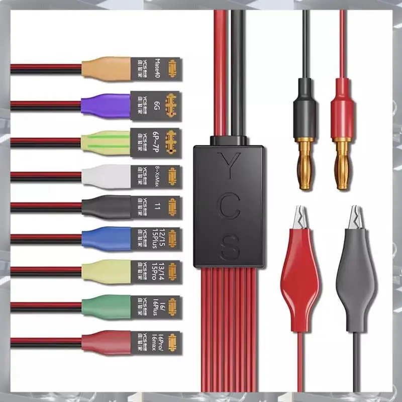 Hot Selling-YCS D01 Charging Boot Detection Line Foriphone 6 To16 Pro Max Battery Clip Motherboard Test Boot Cable Tool,YCS D01