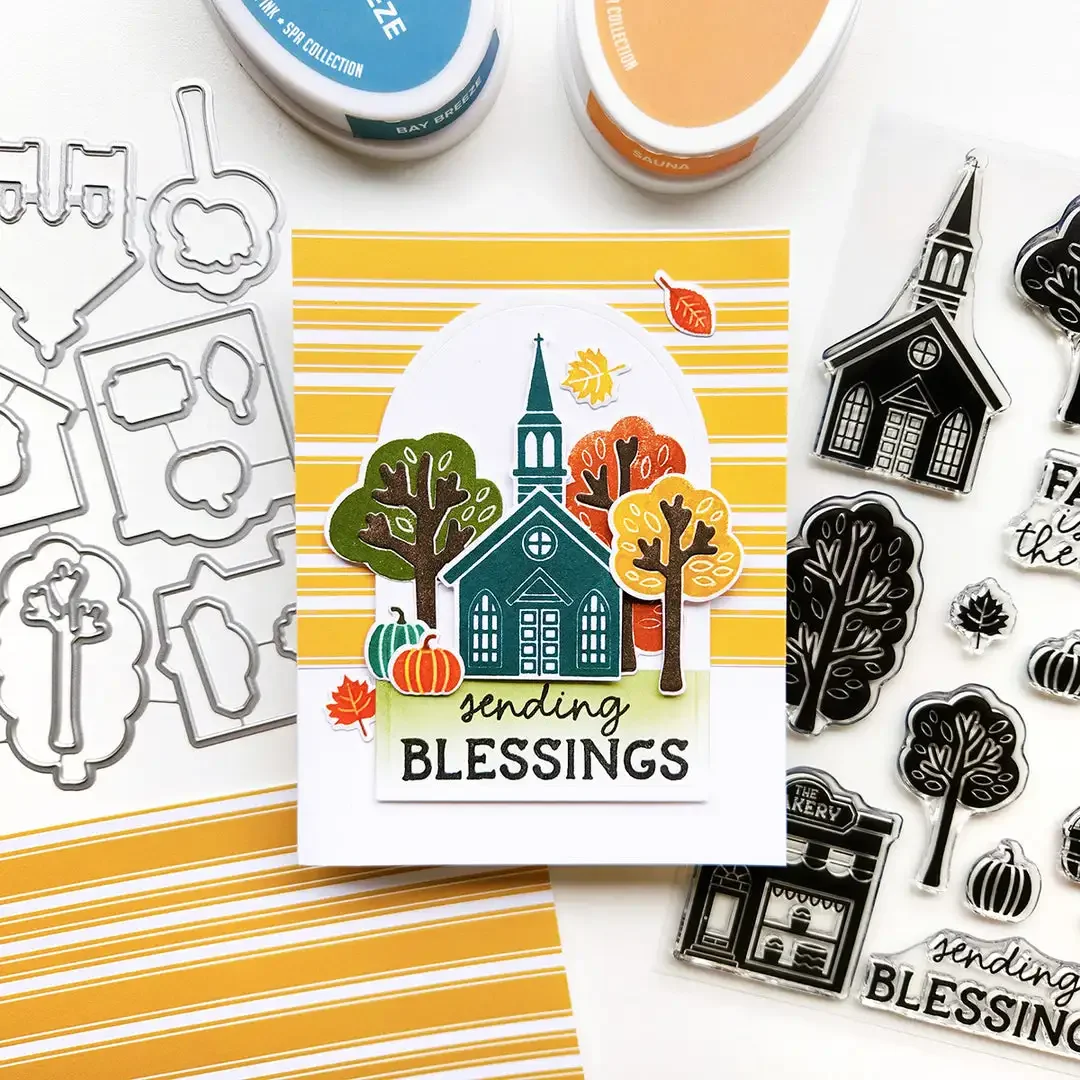 August 2026 New Poopler Autumn Greetings Sentiments Metal Die Cuts Hallowmas Card Craft Decor Dies DIY Handmade Scrapbook Diary
