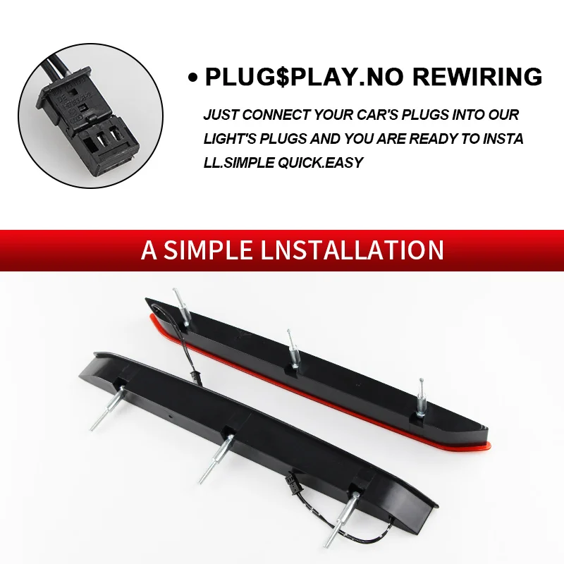 

LED Car Third Brake Light Tail Rear Stop Signal Lamp For BMW Z4 E85 2002-2009 Auto Accessories 63256930246