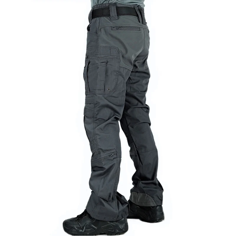 

Military Tactical Cargo Pants Men Multi-Pockets Casual Trousers Male Waterproof Training Overalls Hiking Wear-resisting Trousers