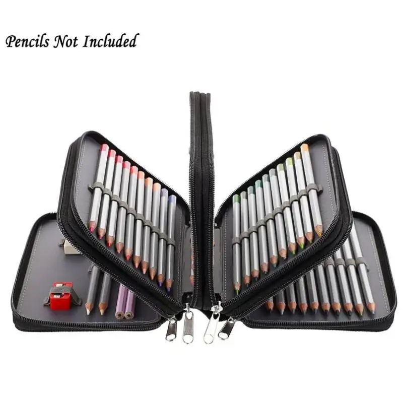 Student stationery bag, sketching and painting storage, colored pencil bag, large capacity storage, painting pen storage bag
