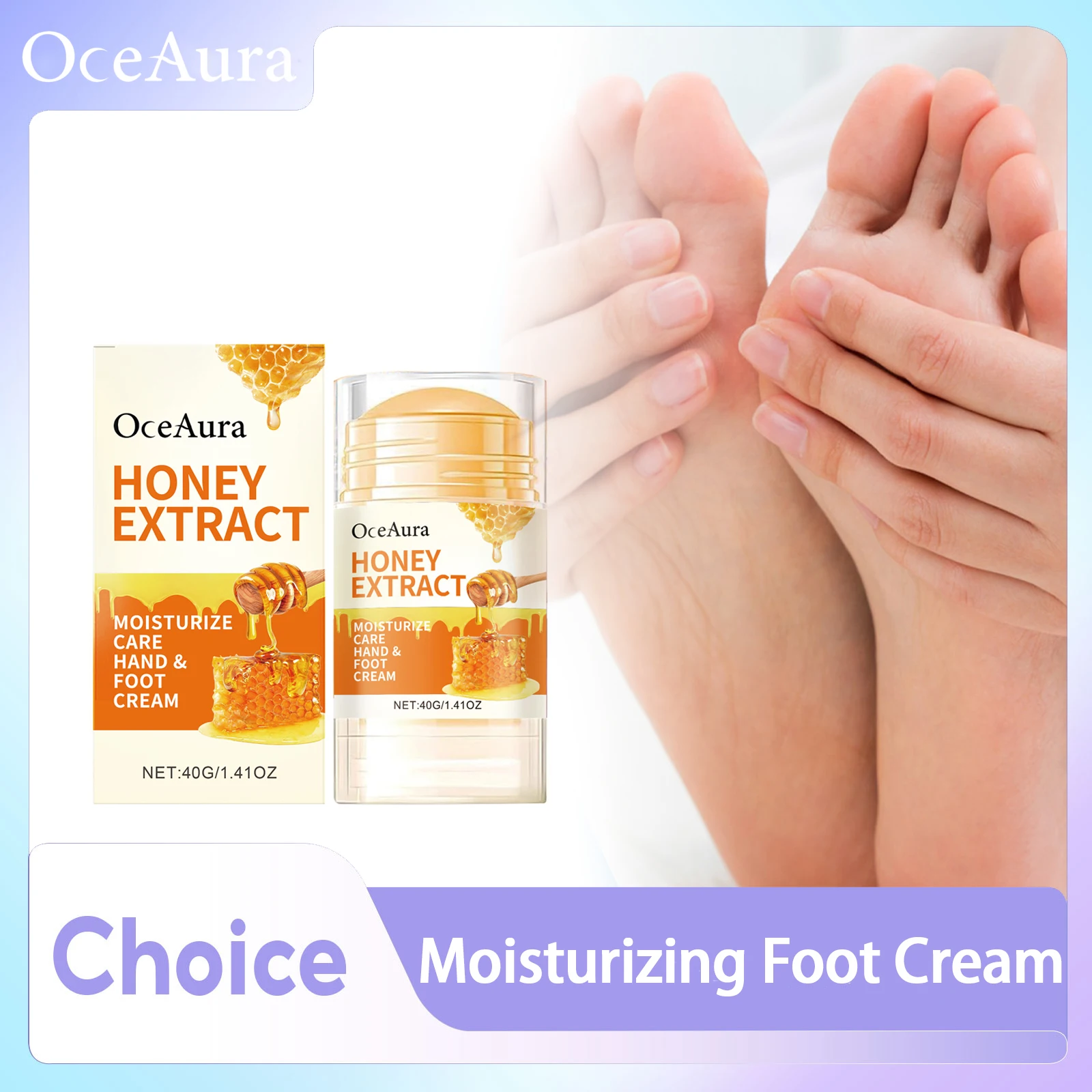 

Anti Crack Foot Cream Improve Dry Rough Hand Moisturizer Gentle Exfoliation Soft Smooth Feet Skin Repair Chapped Heel Care Stick