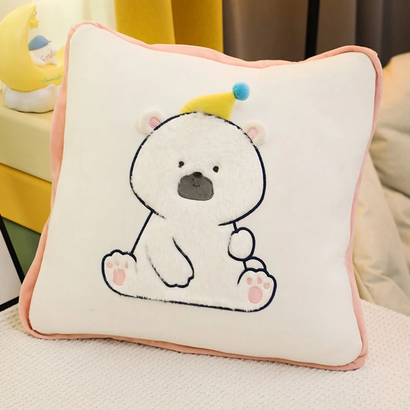 Cartoon Pillow Air Conditioning Quilt 2 In 1 Office Car Lunch Break Multifunctional Wholesale