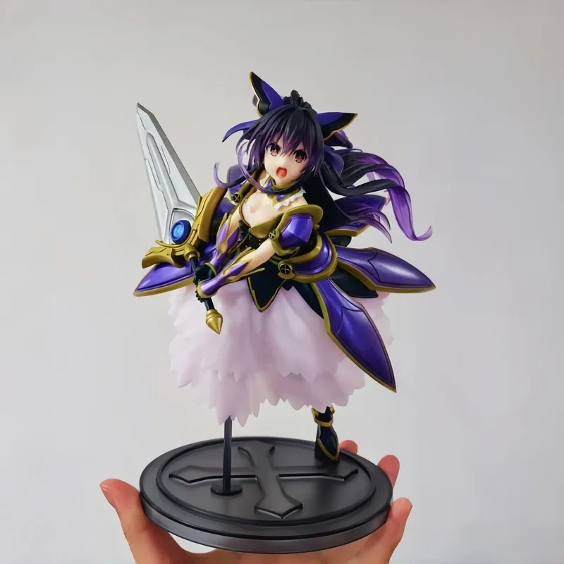 High Quality Date A Live Anime 21cm Figure Model Doll Toy Yatogami Tohka Action Figure Cute Figuine Collection Doll Toys Gifts