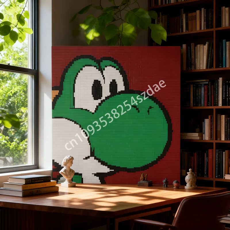 

1632pcs MOC Yoshi Arted Model Building Blocks Construction Assemble Toys DIY Idea Education Brick Kids Christmas Gifts Birthday