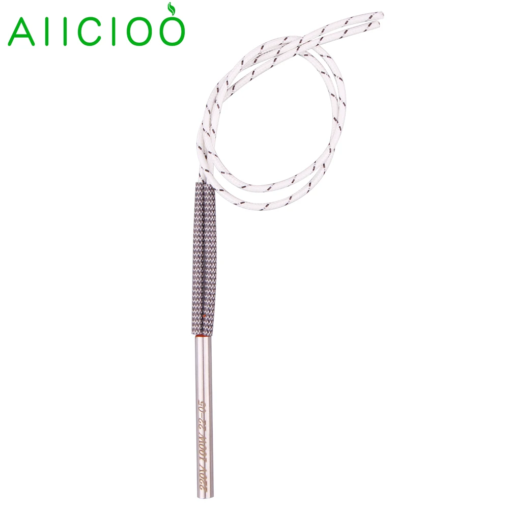 220v Immersed Tubular Heater Cartridge Heating Element for Pellet Grill 6x60mm/100mm 8x80mm/100mm 100w/150w/200w/250w