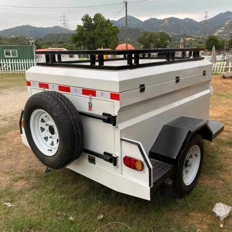 2026 On Sale Small Aluminum Mobile Home Trailer for Camping Camping Trailer