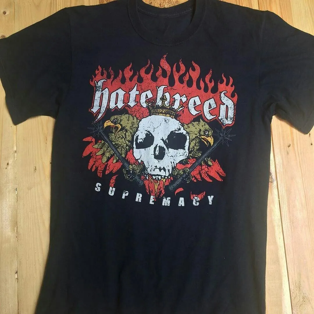 

HATEBREED Supremacy Band Tour T-shirt Unisex Cotton Tee S To 5XL