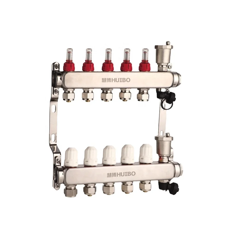 

ATV&UTVHydronic Stainless Steel Water Heating Floor System Underfloor Manifold