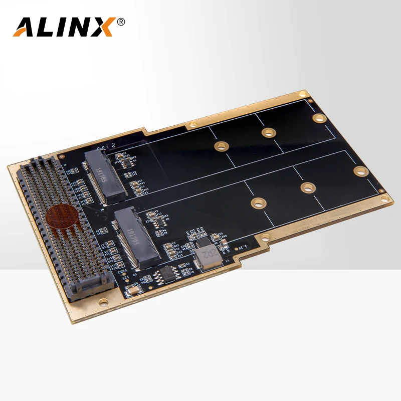 ALINX FH1402: FMC HPC Interface to SSD NVM 2-Channel M.2 Interface Adapter Board  FMC Daughter Board for FPGA Board