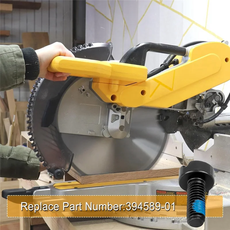 4Pack 394589-01 Miter Saw Screw Fit For Dewalt Miter Saw Screw Series For DHS716 DHS790 DWS715 DWS779 1710 3660 3680-A78G