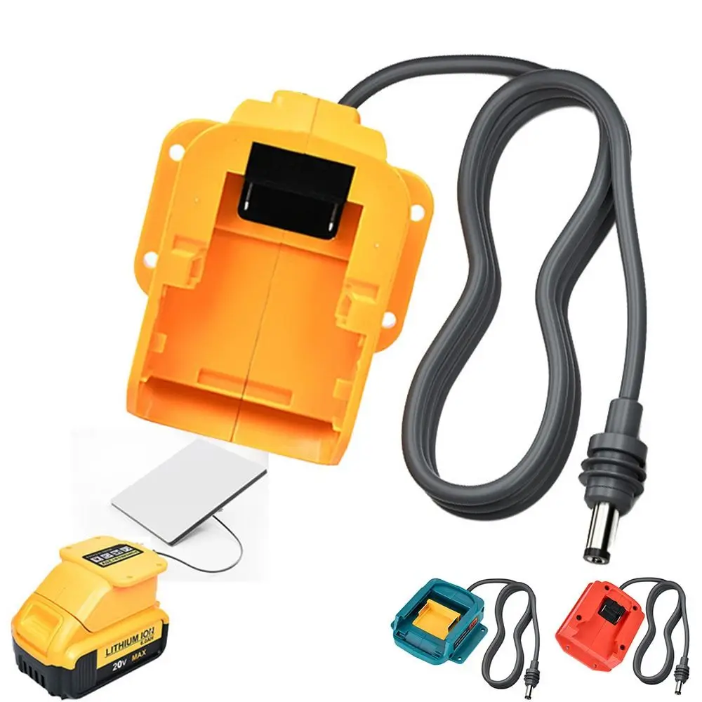 Replacement DC Power Cable Overload Protection Durable Battery Power Cable Plug & Play Battery Charger Adapter
