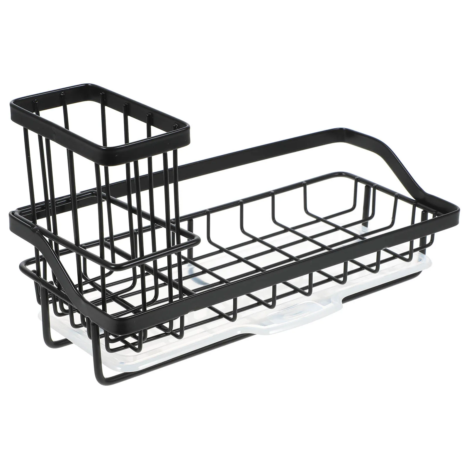 

Kitchen Sink Storage Rack Rustproof Stainless Steel Sponge Holder Dishcloth Organizer Draining Rack Kitchen Organizer
