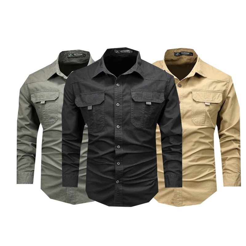 Casual Formal Elegant Shirt Blouses Tops Man Brand Clothes Spring Men's Social Shirt Slim Business Shirts Male Long Sleeve