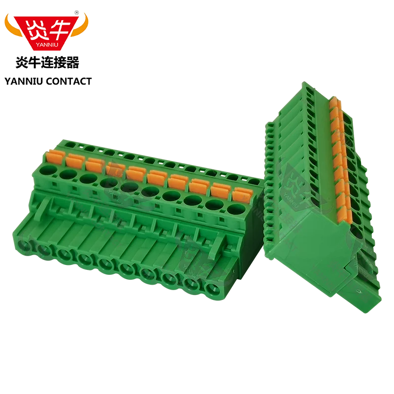 10 pezzi KF2EDGKDA 5.08 2P ~ 12P PCB CONNETTORE PLUG-IN BLOCCHI TERMINALI 2EDGKDA 5.08mm 2PIN ~ 12PIN FKCVR 2,5/ 2-ST-5.008 PHOENIX