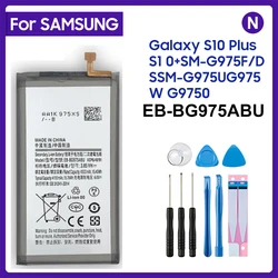 Battery EB-BG975ABU For samsung Galaxy S10 Plus S10+ SM-G975F/DS SM-G975U G975W G9750 4000/4100mAh Genuine samsung Akku