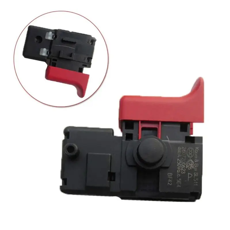 ~Latest Model For 2607200623 Drill Switch Replacement For GBM13RE/GBM10RE GBM350RE/TBM3400 TBM1000/TBM3500 Models