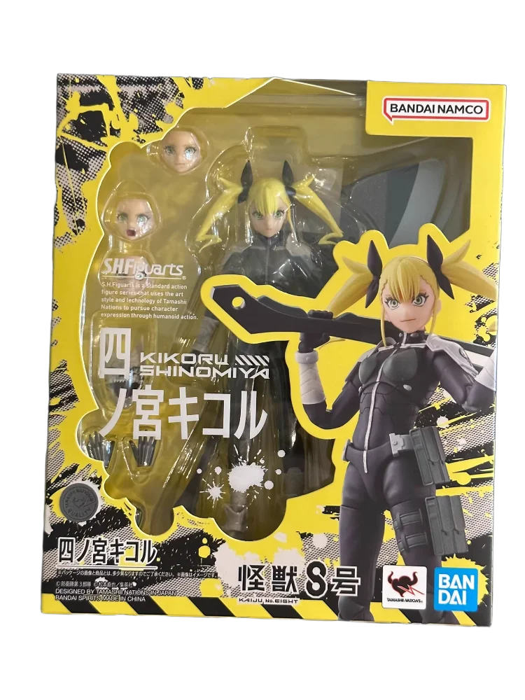 

Bandai Original Genuine S.H.Figuarts KAIJU NO8 KIKORO YONINOMIYA Anime Action Figure Assembly Model Collectible Model Ornament