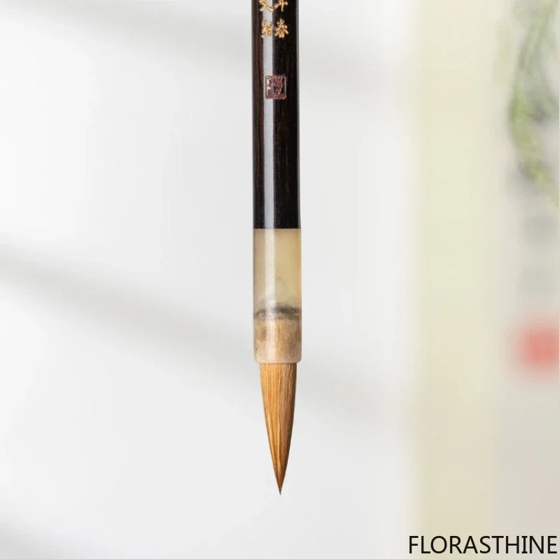 Mixed Hair Chinese Calligraphy Writing Brush Chinese Painting Pen Professional Regular Small Script Huzhou Cursive Script Brush
